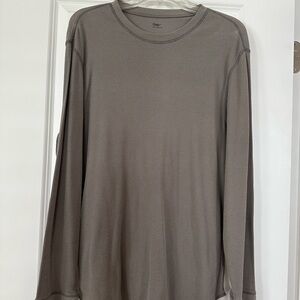 Gap Men's Gray Long Sleeve Shirt